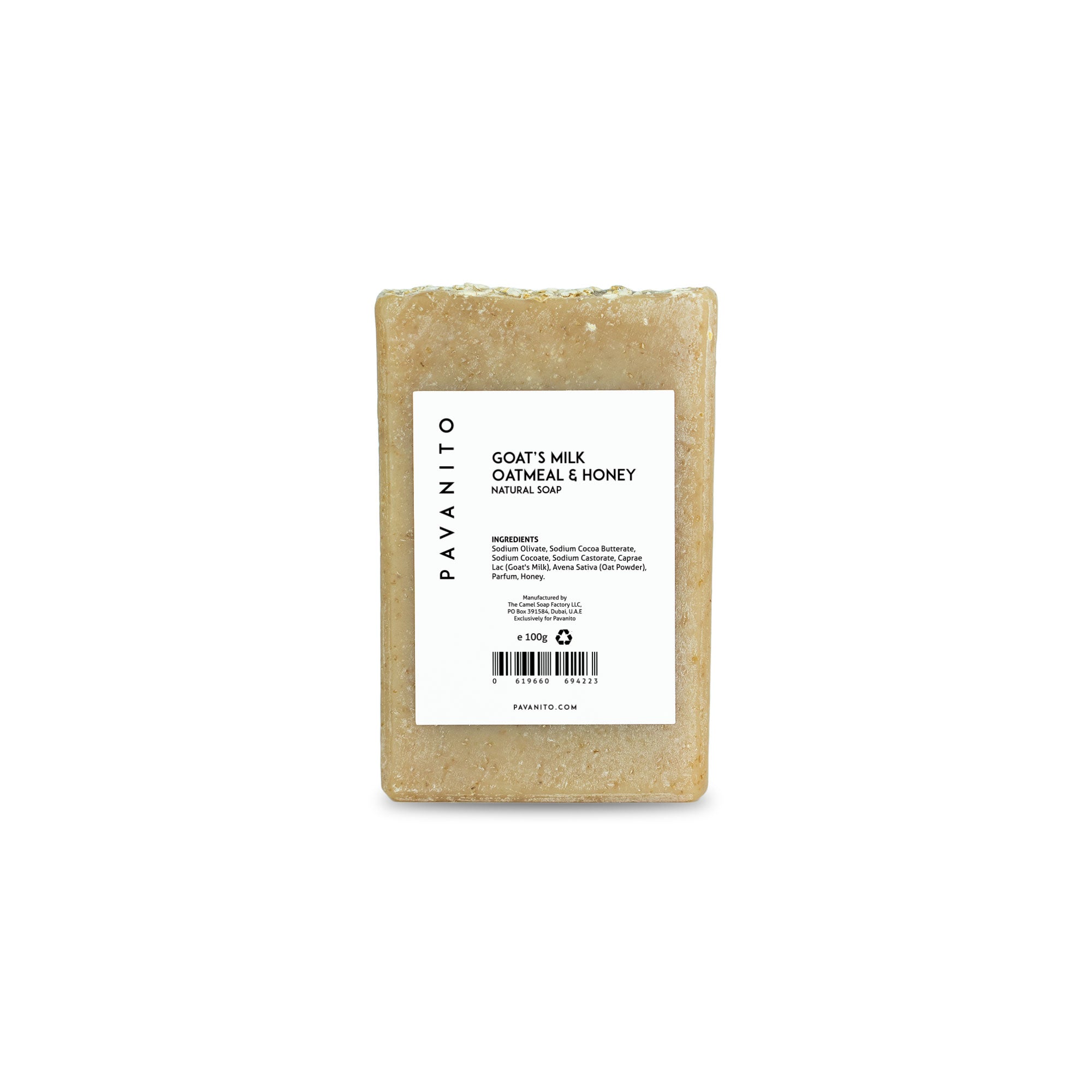 Goats Milk, Oatmeal & Honey Soap