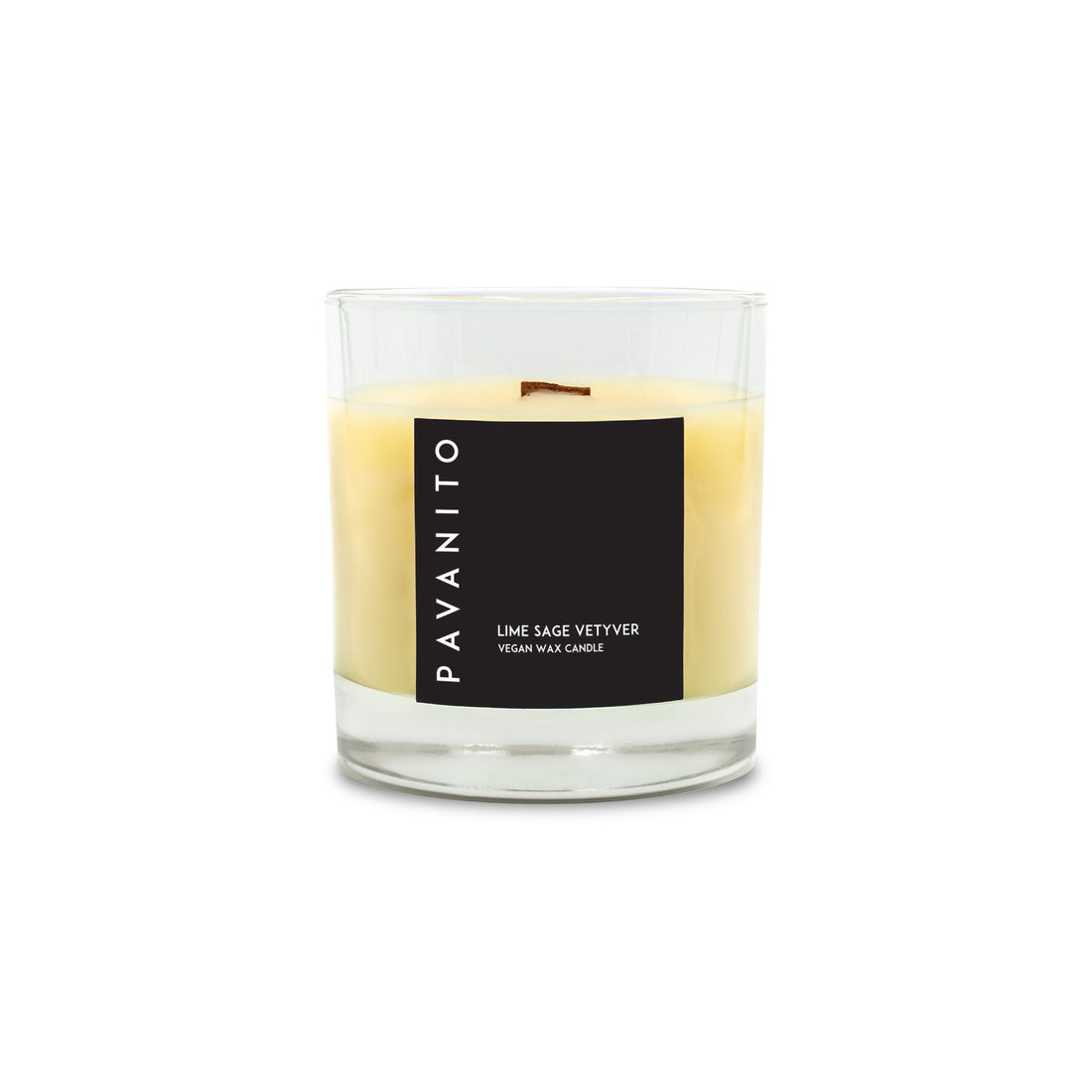 Lime Sage Vetyver Vegan Wax Candle