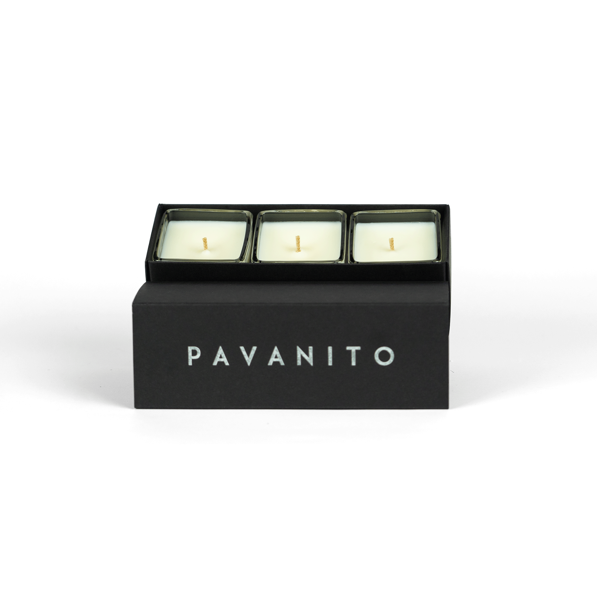 Candle Box (Set Of 3 100g Candles)