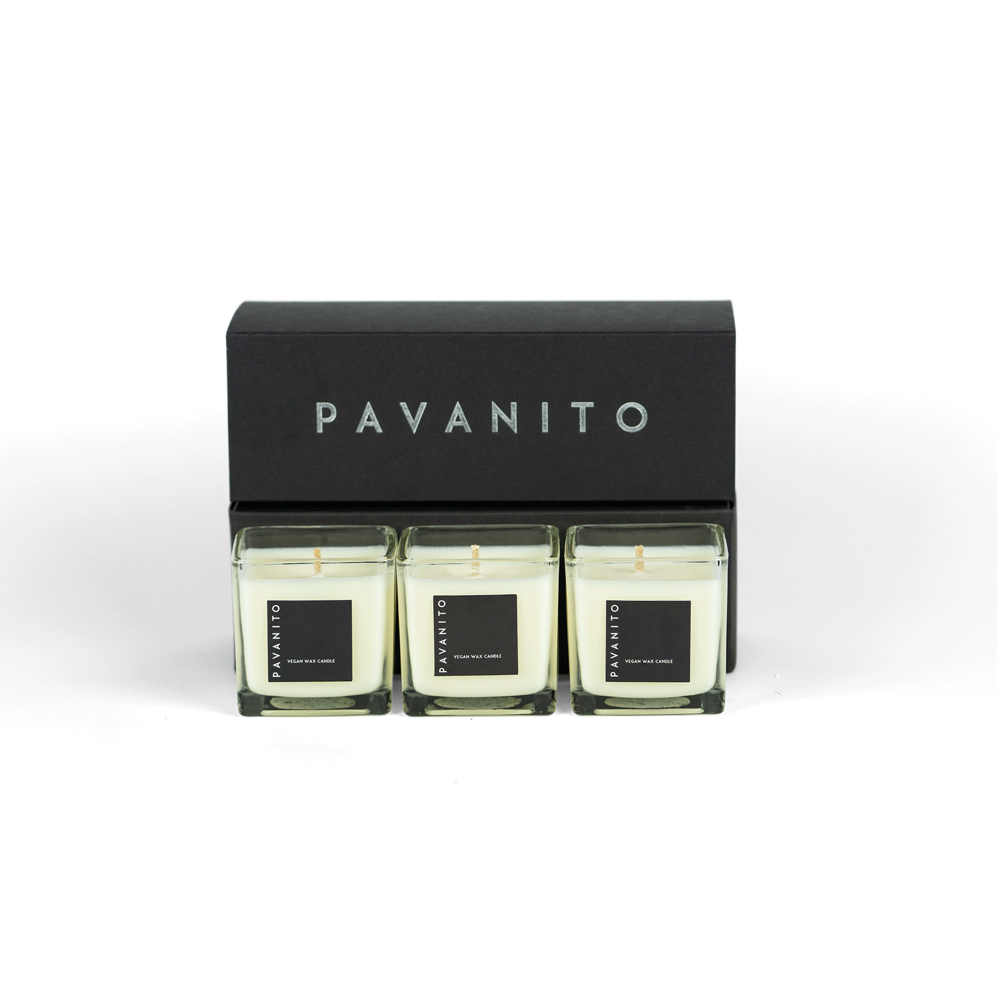 Candle Box (Set Of 3 100g Candles)