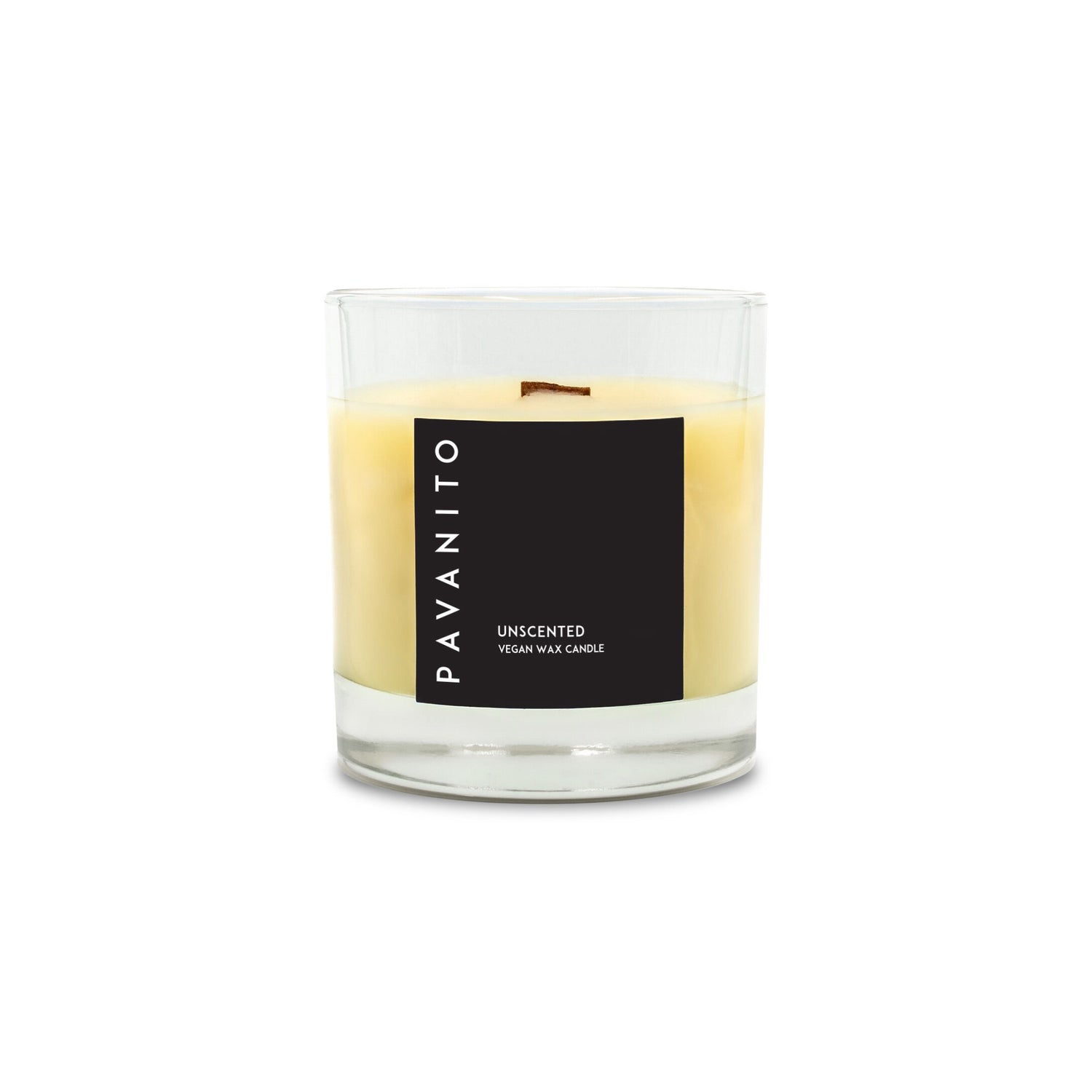 Unscented Vegan Wax Candle